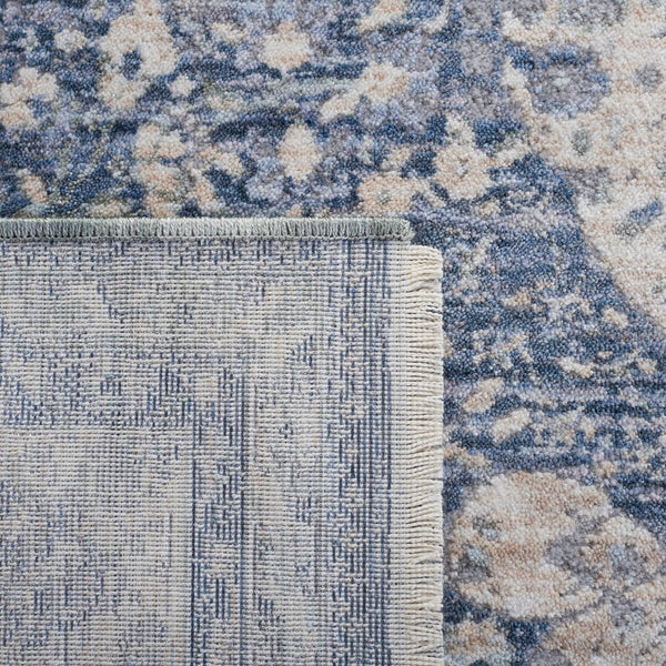 Safavieh Winston 198 WNT198 Power Loomed Transitional Rug Blue / Creme WNT198M-24