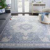 Safavieh Winston 198 WNT198 Power Loomed Transitional Rug Blue / Creme WNT198M-24