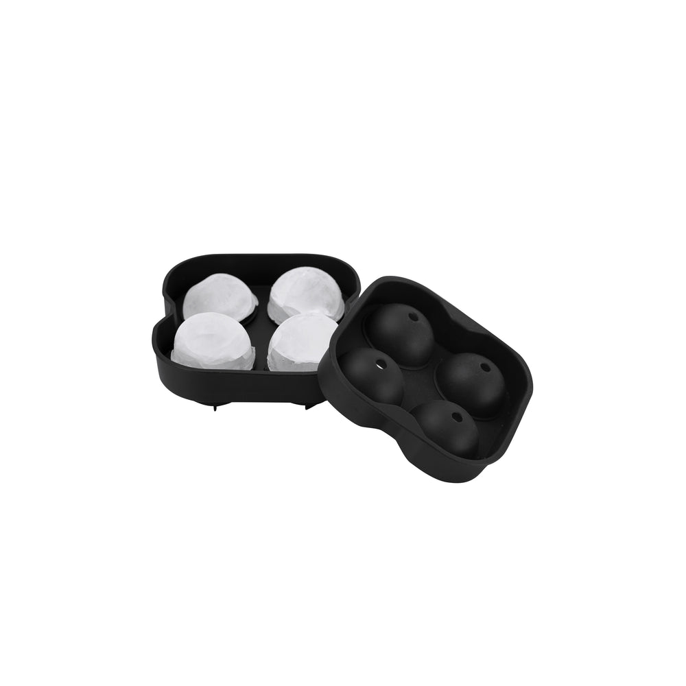 Lenox Cambridge 4-Sphere Black Silicone Ice Mold NO COLOR METAL 9467IMTWDS