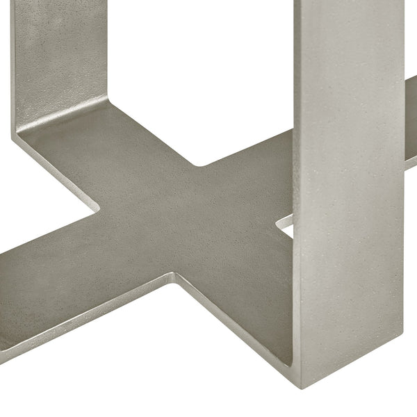 Bernhardt Bernhardt Tempo Nightstand With Wire-Brushed Oak, Satin Nickel Aluminum Base, Soft-Close Drawer & Usb Charging 346219L