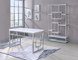 Steve Silver Alize Bookcase White AZ250BW