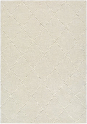 Livabliss Wooly Hand Tufted Wool Blend Accent Rug for Entryway Bathroom or Reading Nook Ivory, Cream 2' x 3' WOL2300-23