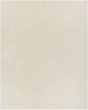 Livabliss Wooly Hand Tufted Wool Blend Accent Rug for Entryway Bathroom or Reading Nook Ivory, Cream 8' x 10' WOL2300-810