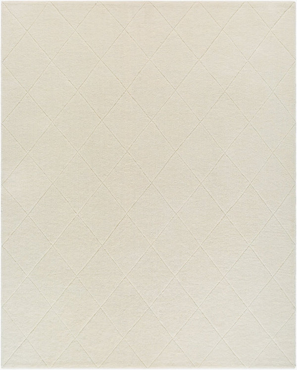 Livabliss Wooly Hand Tufted Wool Blend Accent Rug for Entryway Bathroom or Reading Nook Ivory, Cream 8' x 10' WOL2300-810