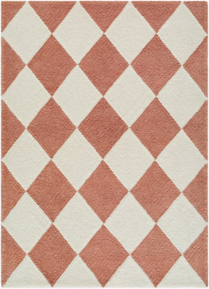 Livabliss Wooly Hand Tufted Wool Blend Accent Rug Plush Artisan Craftsmanship for Entryways Terracotta, Ivo 8' x 10' WOL2302-810