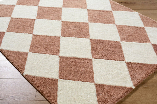 Livabliss Wooly Hand Tufted Wool Blend Accent Rug Plush Artisan Craftsmanship for Entryways Terracotta, Ivo 8' x 10' WOL2302-810
