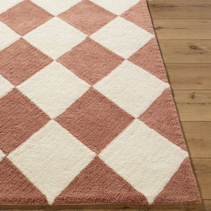 Livabliss Wooly Hand Tufted Wool Blend Accent Rug Plush Artisan Craftsmanship for Entryways Terracotta, Ivo 8' x 10' WOL2302-810