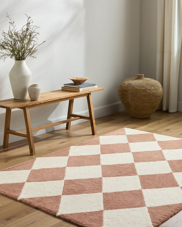 Livabliss Wooly Hand Tufted Wool Blend Accent Rug Plush Artisan Craftsmanship for Entryways Terracotta, Ivo 8' x 10' WOL2302-810