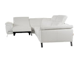 VIG Furniture Lamod Italia Wonder - Italian Modern White Leather Sectional Sofa with Recliners VGDTWONDER-WHT-SECT