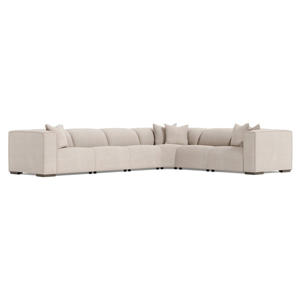 Bernhardt Bernhardt Bliss Power Reclining Sectional with Flange Stitching for Modern Family Rooms K2186