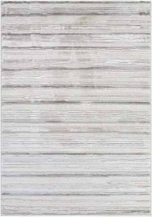 Livabliss Wolly Art Deco Machine Woven Area Rug Bold Geometric Pattern for Living Room Floors Ivory, Cream 7'10" x 10' WOY2304-71010