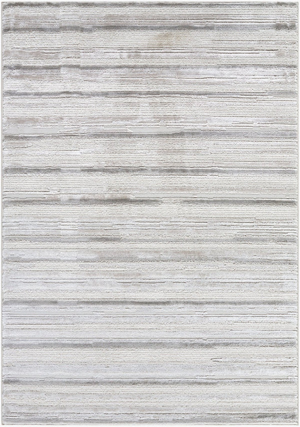 Livabliss Wolly Art Deco Machine Woven Area Rug Bold Geometric Pattern for Living Room Floors Ivory, Cream 7'10" x 10' WOY2304-71010