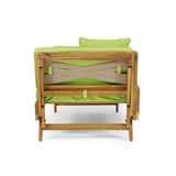 Christopher Knight Home® - Noble House - Serene Outdoor Acacia Wood Expandable Daybed with Cushions