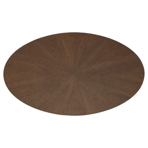 Homelegance By Top-Line Hutchinson Mid-Century Walnut Finish Tables Walnut MDF