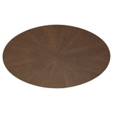 Homelegance By Top-Line Hutchinson Mid-Century Walnut Finish Tables Walnut MDF