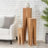 Christopher Knight Home® Rustic Acacia Wood Nesting Tables Set