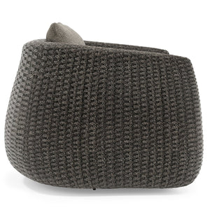 Bernhardt Bernhardt Sarene Outdoor Swivel Lounge Chair Woven Frame Deep Cushion Patio Seating O4472SC