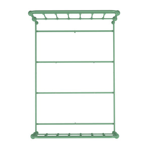 Homelegance By Top-Line Katana Antique Graceful Victorian Iron Metal Bed Green Iron