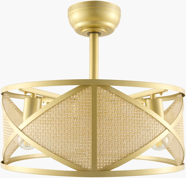 Livabliss Windora Rattan Metal Chandelier Woven Coastal Pendant Light for Dining Living Rooms WRA-004