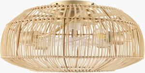 Livabliss Windora Woven Rattan Metal Chandelier Coastal Dining Room Warm Ambient Light WRA-005