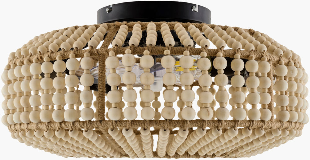 Livabliss Windora Wood and Metal Chandelier Coastal Traditional Warmth for Dining or Entryway WRA-006