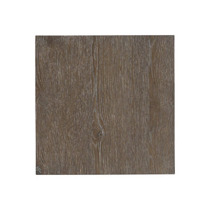 Bernhardt Bernhardt Outline Accent Table In Cassel Wire-Brushed Oak — Sculptural Floating Top, Slim Plinth, Modern Texture 360110