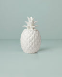 Lenox Wicker Creek Pineapple Cookie Jar White, WHITE PORCELAIN 893874