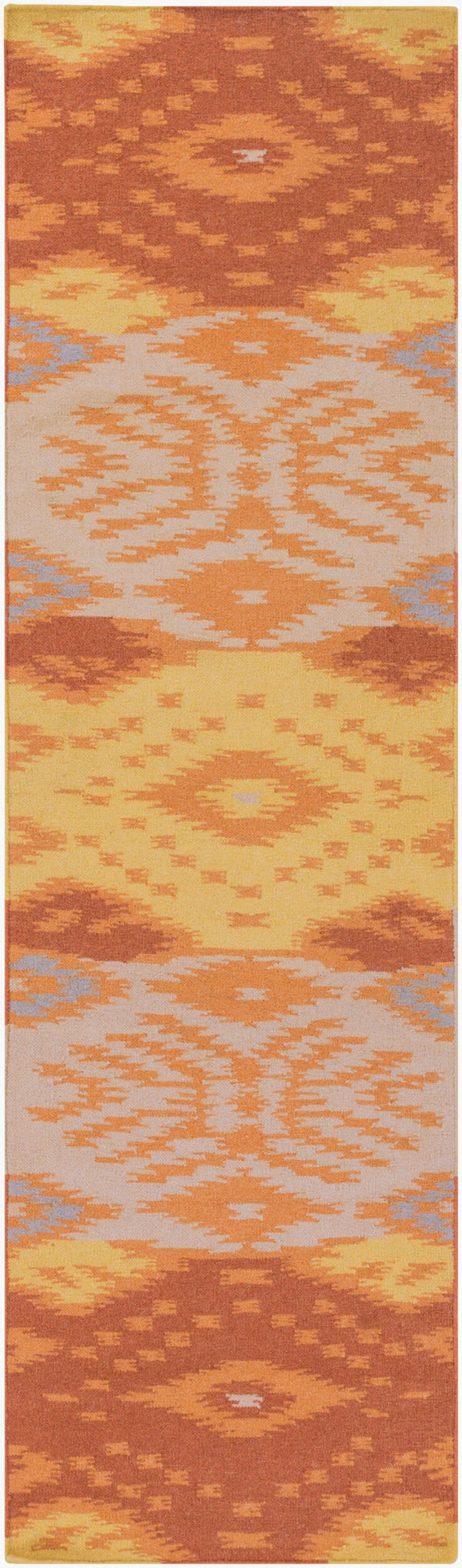 Surya Wanderer 2'6" X 8' Handmade Wool Rug – Global-inspired Elegance For Eclectic Home Decor Spaces Camel Wool Wrr2003-268
