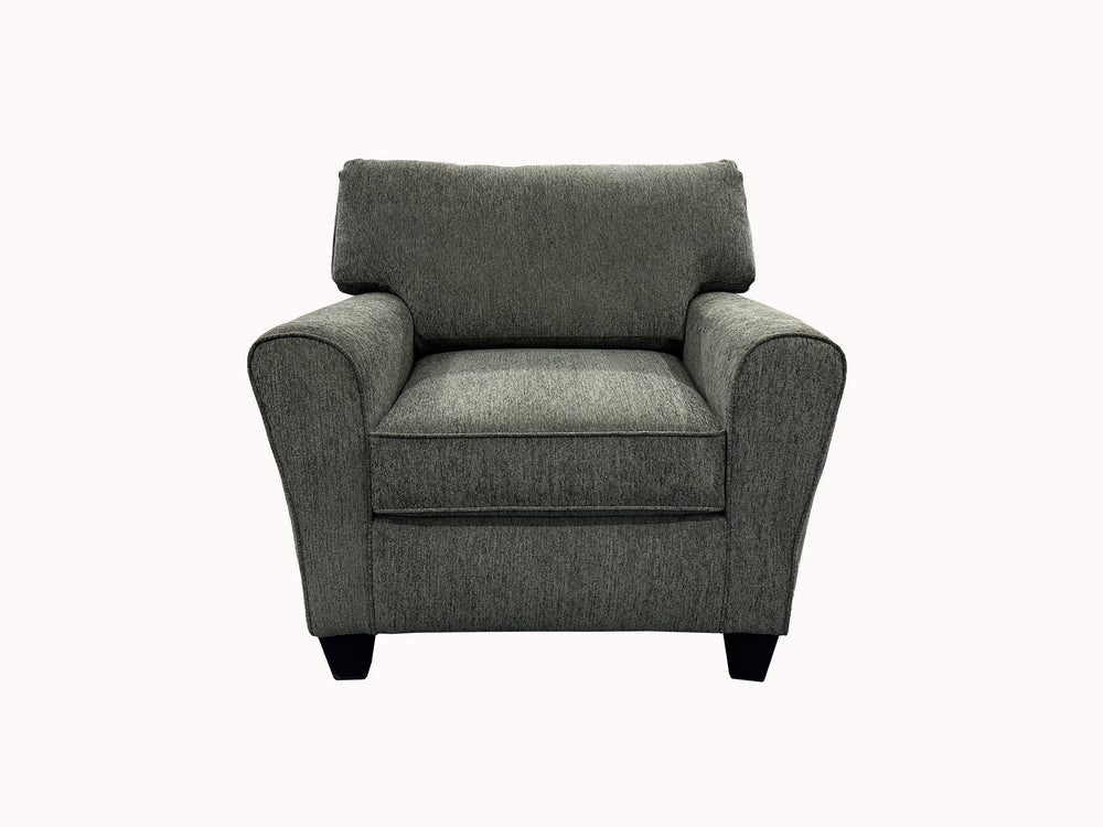Porter Designs Reese Modern Upholstered Chair - Elegant Comfort For Your Contemporary Living Space Gray Fabric 01-207-03-2961