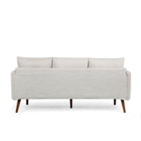 Christopher Knight Home® - Noble House - Feichko Contemporary Fabric Pillow Back 3 Seater Sofa