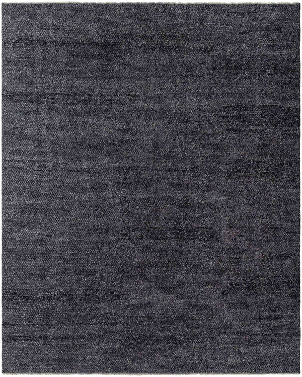 Surya Wabi Sabi Handcrafted 10' X 14' Wool Rug – Rustic Charm, Timeless Beauty For Elegant Living Spaces Charcoal Wool Wsb2302-69