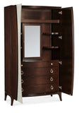 Bella Donna Wardrobe Brown BellaDonna Collection 6900-90013-89 Hooker Furniture