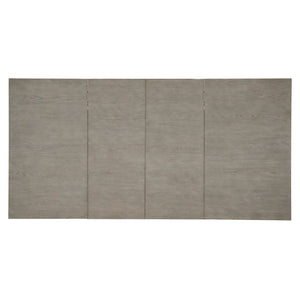 Bernhardt Bernhardt Albion Extendable Dining Table 88-124" Pewter White Oak Farmhouse With X-Stretcher Stability K1749