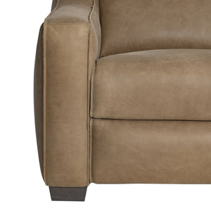 Bernhardt Bernhardt Flynn Leather Power Recliner Chair With Pop-Up Headrest, Lift Footrest & Tailored Welt 752RLO