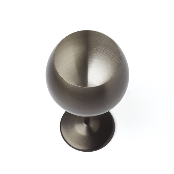 Lenox Cambridge 18 Oz Brushed Black Stainless Steel Red Wine Glasses, Set of 4 NO COLOR METAL EW009CBBLKDS