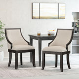 Christopher Knight Home® - Noble House - Thurber Contemporary Upholstered Birch Wood Dining Chairs - Set of 2