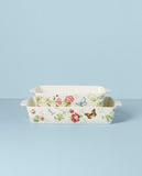 Lenox Butterfly Meadow Rectangular Baker 2-Piece Set Multi, WHITE STONEWARE 894651