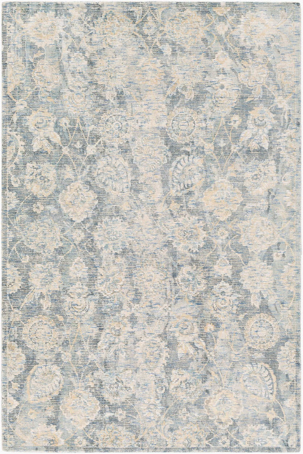 Surya Wilson Handmade 2' X 3' Wool & Viscose Rug – Unique Traditional Style For Any Room, India-made Denim Viscose,Wool Wsn2300-23