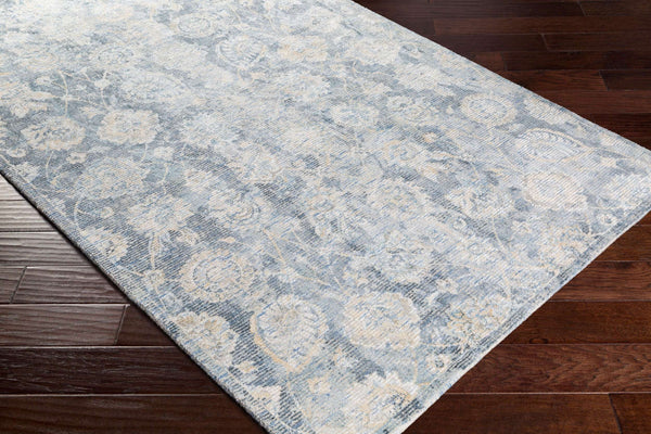Surya Wilson Handmade 2' X 3' Wool & Viscose Rug – Unique Traditional Style For Any Room, India-made Denim Viscose,Wool Wsn2300-23