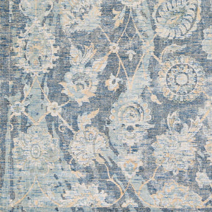 Surya Wilson Handmade 2' X 3' Wool & Viscose Rug – Unique Traditional Style For Any Room, India-made Denim Viscose,Wool Wsn2300-23
