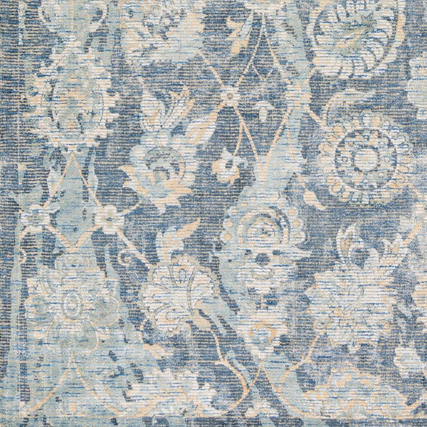 Surya Wilson Handmade 2' X 3' Wool & Viscose Rug – Unique Traditional Style For Any Room, India-made Denim Viscose,Wool Wsn2300-23