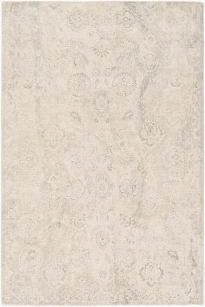 Surya Wilson Handmade 2' X 3' Wool & Viscose Rug – Unique Traditional Style For Any Room, India-made Charcoal Viscose,Wool Wsn2301-23