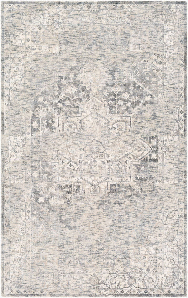 Surya Wilson Handmade 2' X 3' Wool & Viscose Rug – Unique Traditional Style For Any Room, India-made Denim Viscose,Wool Wsn2303-23