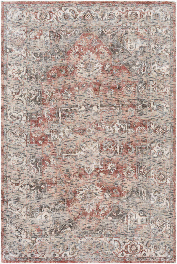 Surya Wilson Handmade 2' X 3' Wool & Viscose Rug – Unique Traditional Style For Any Room, India-made Rust Viscose,Wool Wsn2304-23
