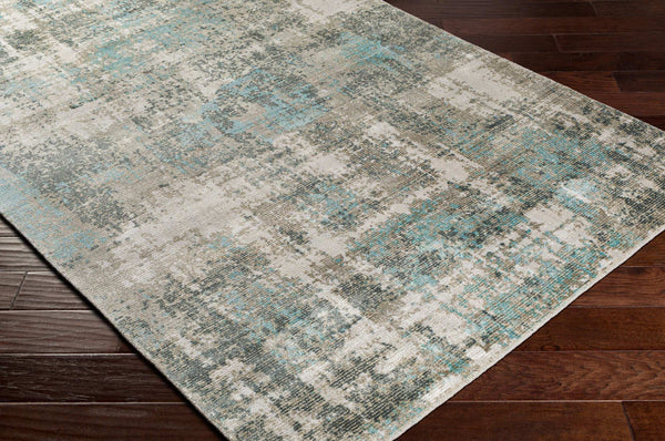 Surya Wilson Handmade 2' X 3' Wool & Viscose Rug – Unique Traditional Style For Any Room, India-made Light Slate Wool,Viscose Wsn2305-23
