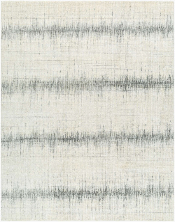 Surya Wilson Handmade 2' X 3' Wool & Viscose Rug – Unique Traditional Style For Any Room, India-made Charcoal Viscose,Nz Wool Wsn2311-23