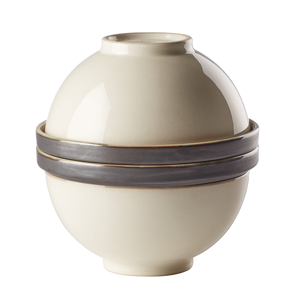 Lenox Luna 8-Piece Nesting Dinnerware Set Multi, WHITE STONEWARE 891109