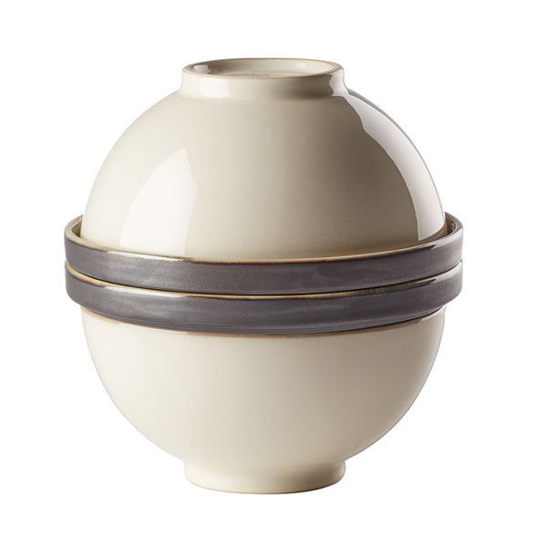 Lenox Luna 8-Piece Nesting Dinnerware Set Multi, WHITE STONEWARE 891109