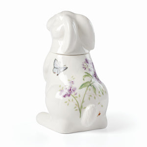 Lenox Butterfly Meadow Bunny Cookie Jar Multi, WHITE PORCELAIN 893454