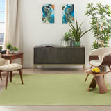 Nourison Essentials NRE01 Machine Made Power-loomed No Border Indoor/Outdoor Outdoor Modern Rug Green, Green 100% Polypropylene 99446823731